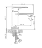 Смеситель для раковины Koller Pool Line LN0200 Хром