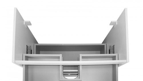 Тумба с раковиной Azario Ника 70 CS00094407 цвет Белый глянцевый