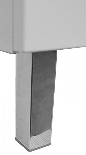 Тумба с раковиной Azario Ника 70 CS00094407 цвет Белый глянцевый