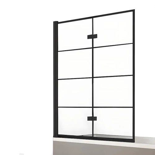 Шторка для ванны New Trendy NEW SOLEO Black x100 P-0049