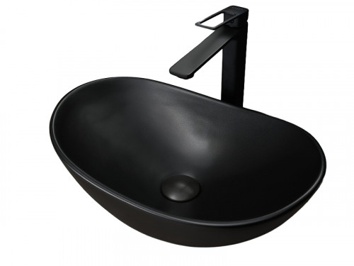 Раковина-чаша Gid Lago 48 Bm9133 53352 цвет Черный матовый