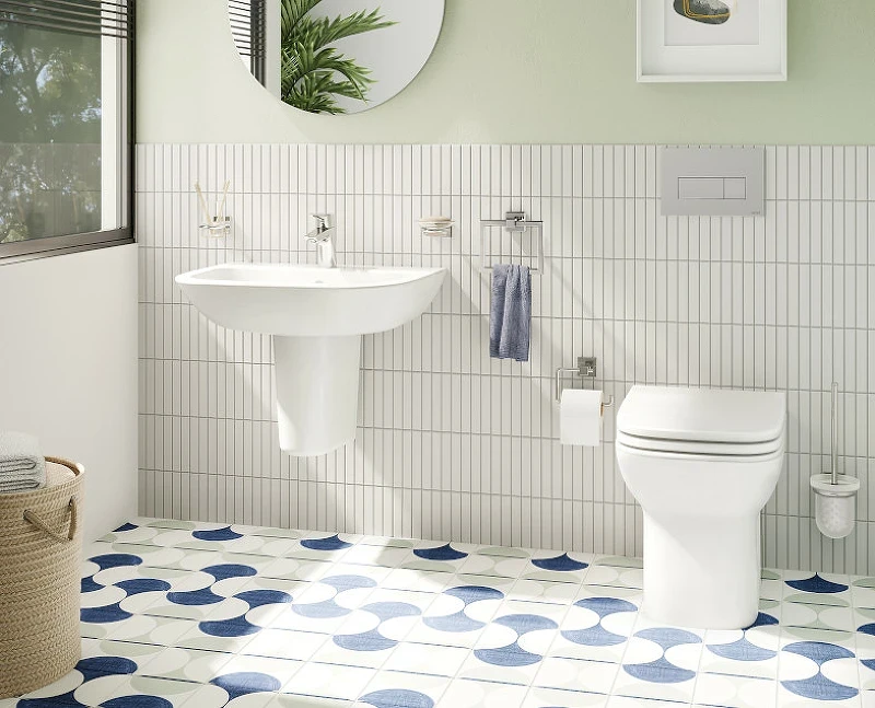 Инсталляция Vitra Core 800-1875 для унитаза с клавишей смыва Хром глянцевый нержавеющая сталь
