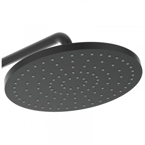 Душевая система Ideal Standard Ceratherm T25 BC748XG с термостатом Черная матовая латунь на стену