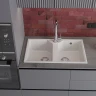 Кухонная мойка Domaci Палермо 77 PR-770-001 цвет Белый