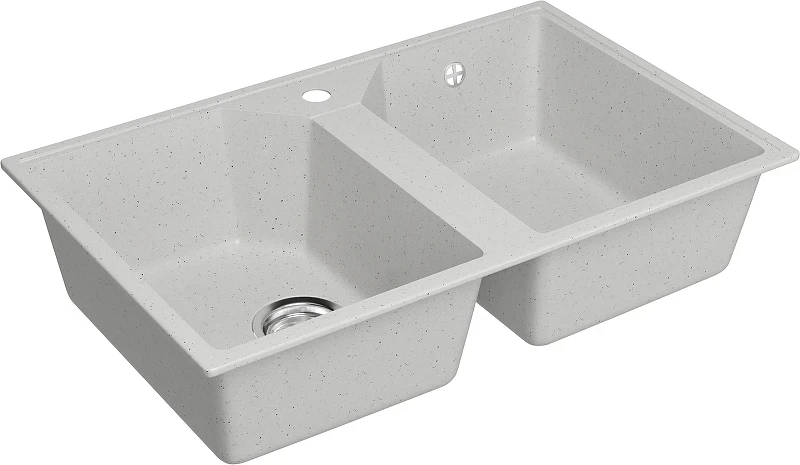 Кухонная мойка Domaci Палермо 77 PR-770-001 цвет Белый