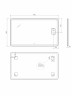 Зеркало BelBagno Марина (Marino) 140 SPC-MAR-1400-800-LED-TCH-LNZ с подсветкой с сенсорным выключателем и увеличением
