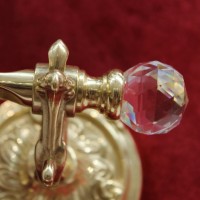 Полотенцедержатель Art&amp;Max Barocco Crystal AM-1779-Do-Ant-C Античное золото