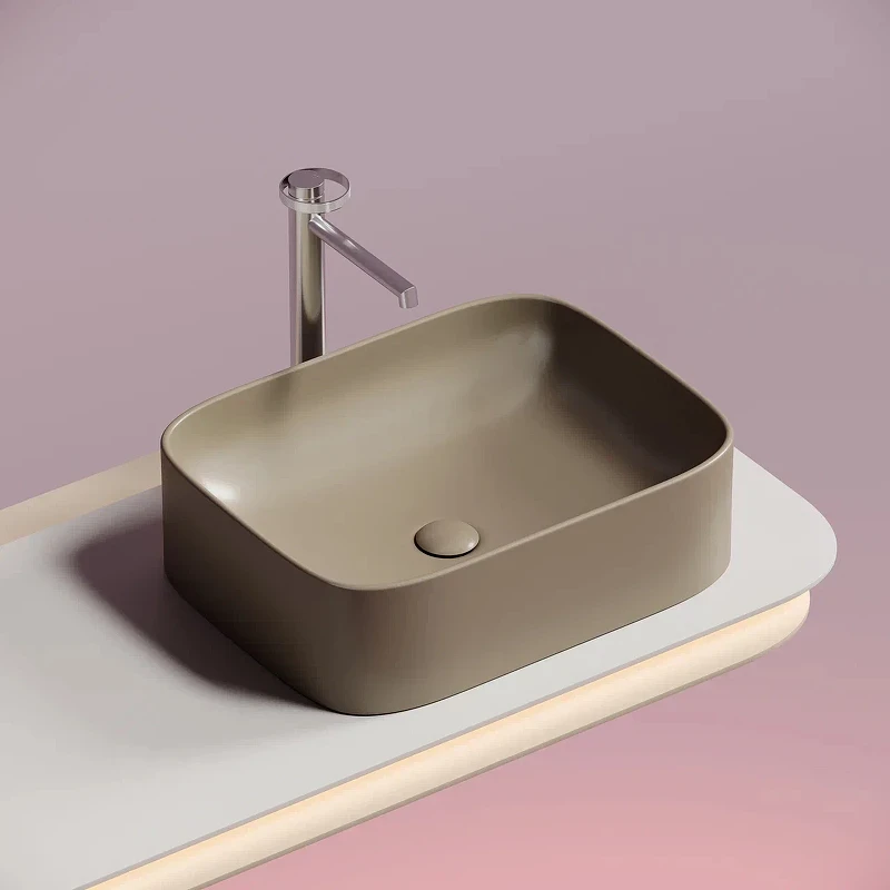 Раковина-чаша Ceramicanova Element 51 CN6052MC Капучино матовая фарфор накладная