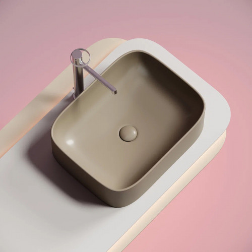 Раковина-чаша Ceramicanova Element 51 CN6052MC Капучино матовая фарфор накладная