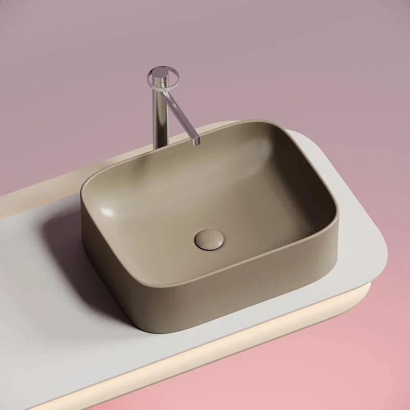 Раковина-чаша Ceramicanova Element 51 CN6052MC Капучино матовая фарфор накладная
