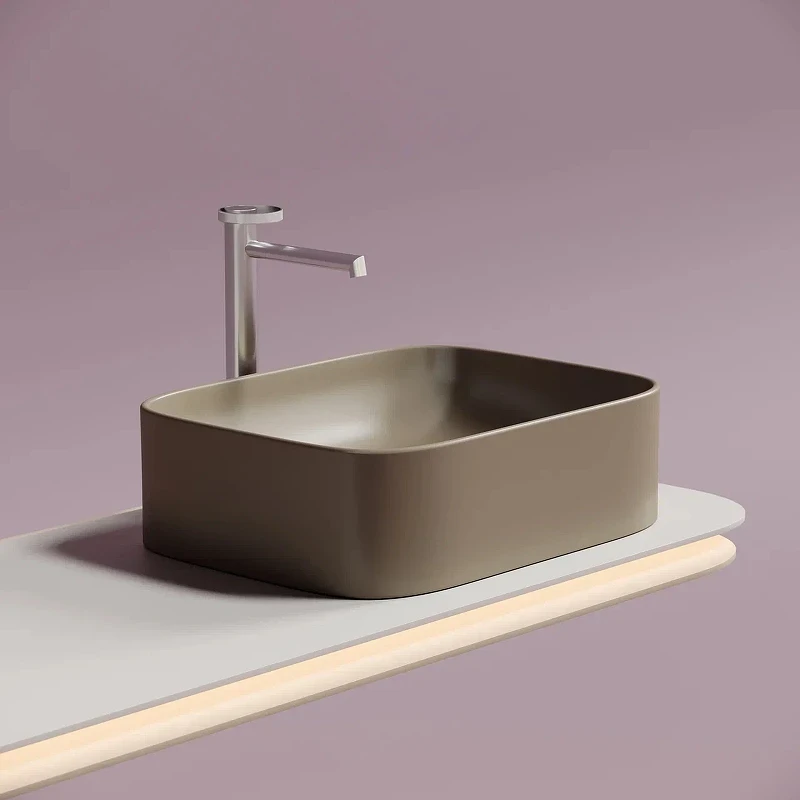 Раковина-чаша Ceramicanova Element 51 CN6052MC Капучино матовая фарфор накладная