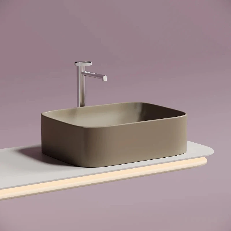 Раковина-чаша Ceramicanova Element 51 CN6052MC Капучино матовая фарфор накладная