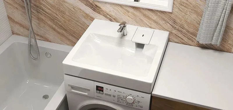 Раковина над стиральной машиной Azario Alice 50 CS00082258 цвет Белый