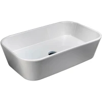Раковина-чаша beWash Albano 66 36651001 Белый глянец фарфор накладная