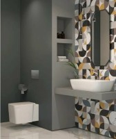 Раковина-чаша beWash Albano 66 36651001 Белый глянец фарфор накладная