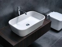 Раковина-чаша beWash Albano 66 36651001 Белый глянец фарфор накладная