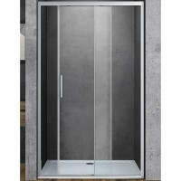 Душевая дверь Vincea Soft 140 VDS-3SO140CL профиль Хром стекло прозрачное