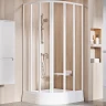Душевой уголок Ravak Supernova SKCP6-90 90x90 32070100Z1 профиль Белый стекло Transparent