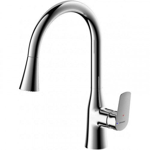 Смеситель для кухни Bravat Rhein F7460564CP-ENG Хром латунь