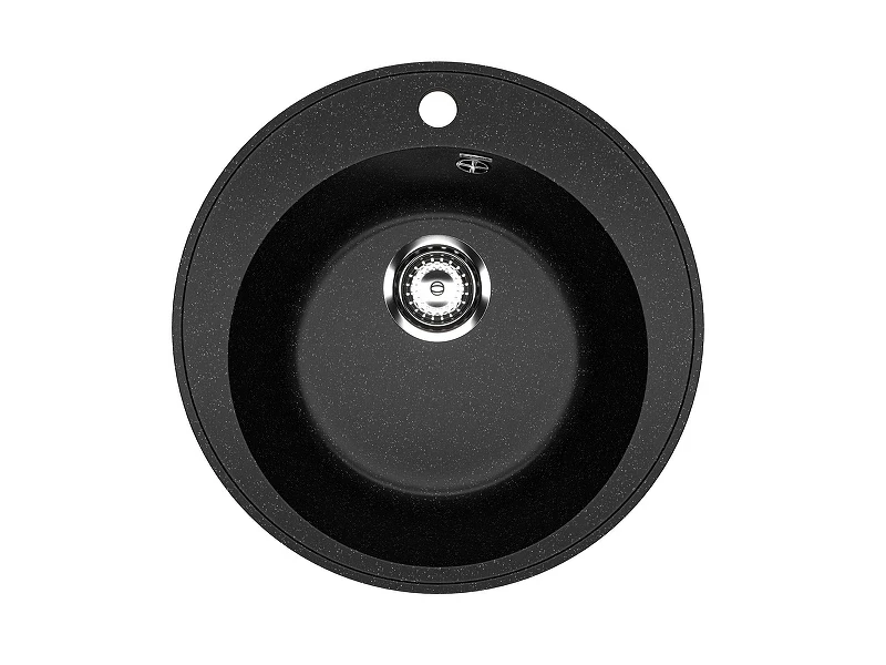 Кухонная мойка Uperwood ECON UPD-405-004 47 4910201230 цвет Черный оникс