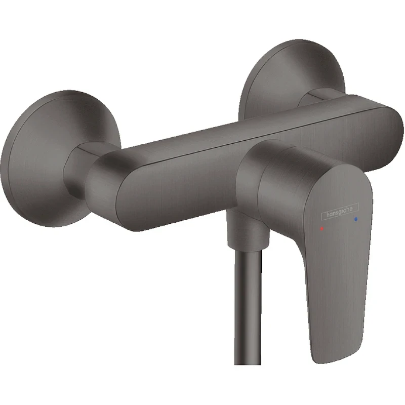 Смеситель для душа Hansgrohe Talis E 71760340 Шлифованный черный хром латунь на стену