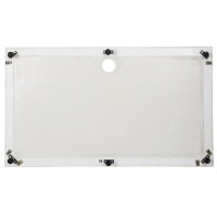 Душевой поддон из искусственного камня Aquanet Alfa Delta 120x80 168430 Белый