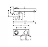 Смеситель для раковины Hansgrohe Talis S 72111000S цвет Хром