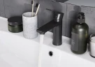 Смеситель для раковины Santek Арма WH5A02007N001 Черный матовый