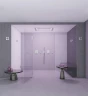 Шланговое подключение Grohe Rainshower 27076000 Хром латунь на стену