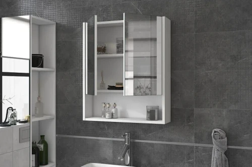 Зеркальный шкаф Vigo Urban 60 zsh.URB.60 Белый МДФ / ЛДСП, стекло