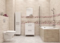 Шкаф пенал Cersanit Melar 35 B-SL-MEL Белый МДФ / ЛДСП