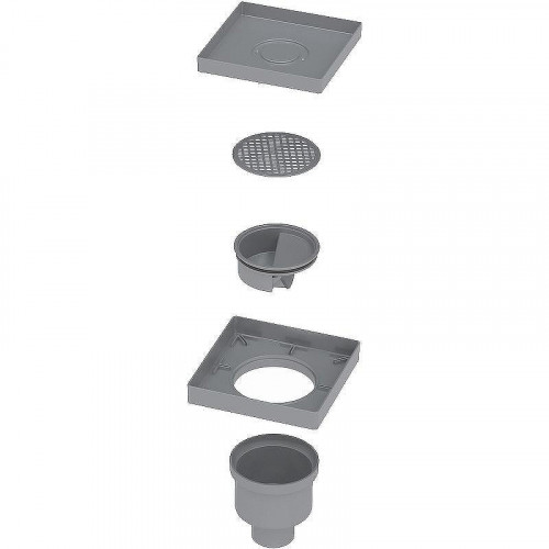 Душевой трап Berges Trend Keramik 150x150 093004 под плитку