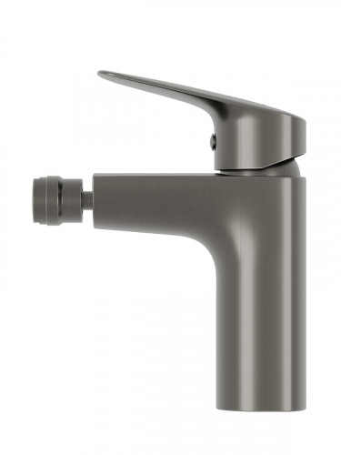Смеситель для биде BelBagno Due DUE-BD-GM-W0 цвет Оружейная сталь