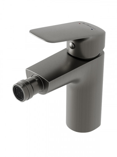 Смеситель для биде BelBagno Due DUE-BD-GM-W0 цвет Оружейная сталь