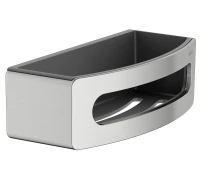 Полка корзина Keuco Elegance 11658210001 цвет нержавеющая сталь шлифованная, антрацит