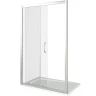 Душевая дверь Good Door Latte WTW-110-C-WE 110 профиль Белый стекло прозрачное