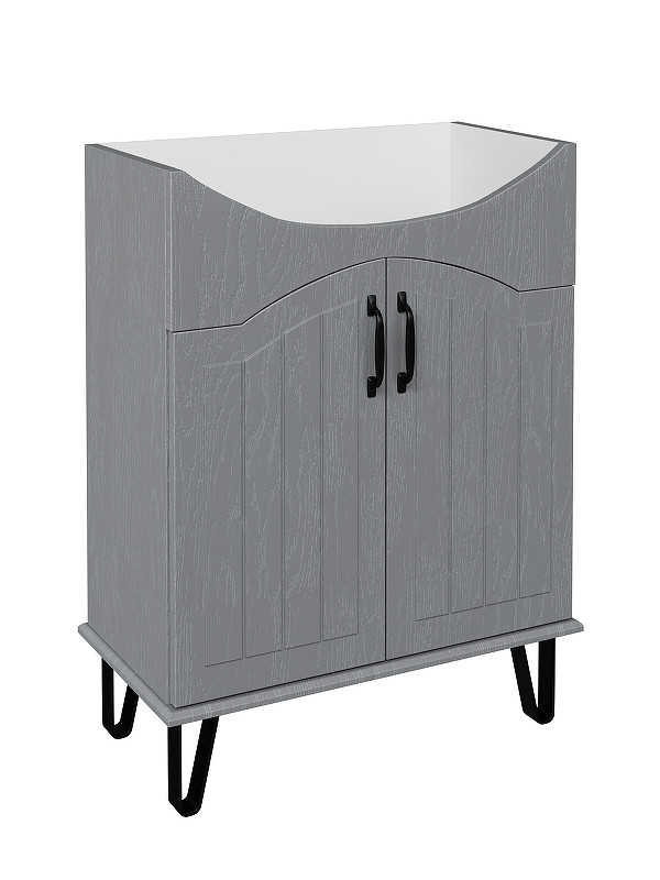 Тумба под раковину DIWO Сочи 65 00-00001322 цвет Антрацит