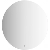 Зеркало Evoform Ledshine d80 BY 2655 с подсветкой 21 W - сенсорный выключатель - теплый белый свет стекло