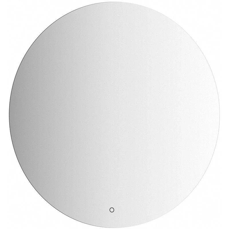Зеркало Evoform Ledshine d80 BY 2655 с подсветкой 21 W - сенсорный выключатель - теплый белый свет стекло
