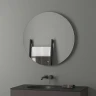 Зеркало Evoform Ledshine d80 BY 2655 с подсветкой 21 W - сенсорный выключатель - теплый белый свет стекло