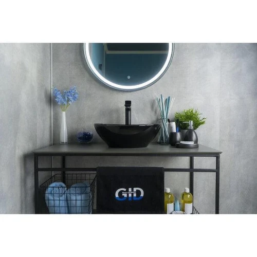 Раковина-чаша Gid Esfera Nc920 41 52231 цвет Черный глянцевый