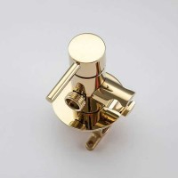 Гигиенический душ со смесителем Frap F7505-3 Золотой латунь на стену