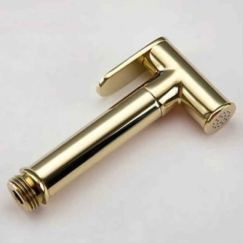 Гигиенический душ со смесителем Frap F7505-3 Золотой латунь на стену