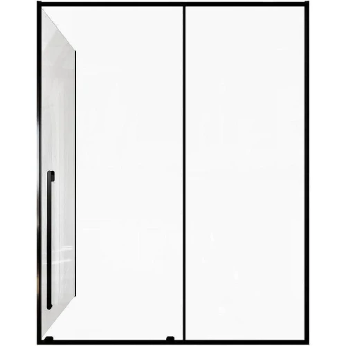 Душевой уголок Allen Brau Fantasy 160x90 3.11010.31 + 3.11013.31 профиль Черный матовый стекло прозрачное
