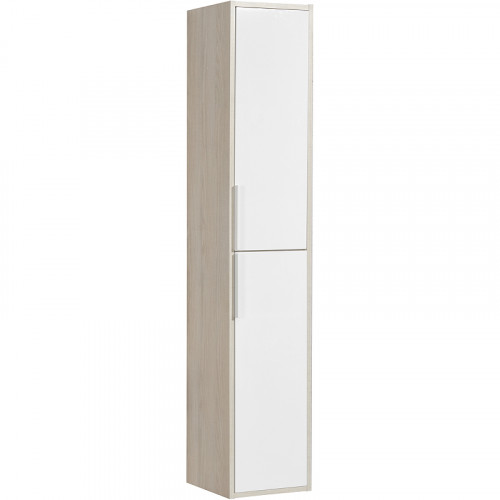 Шкаф пенал Aquaton Рико 30 1A216603RIB90 подвесной Белый Ясень фабрик МДФ / ЛДСП