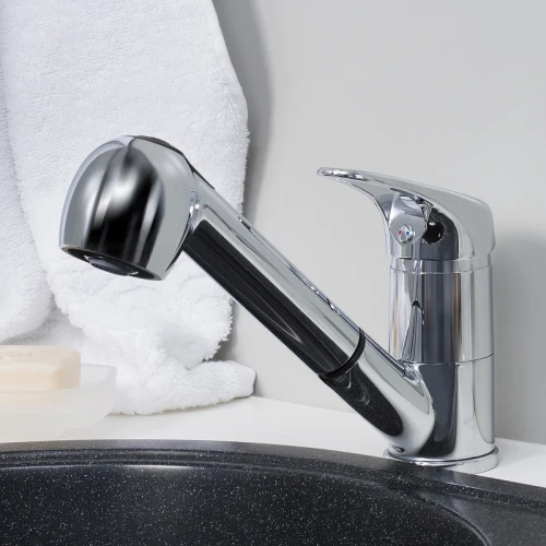 Смеситель для кухни WasserKRAFT Oder 6365 Хром латунь