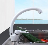 Смеситель для кухни Frap F4113-8 Белый латунь