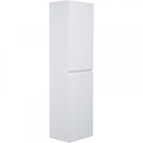 Шкаф пенал Art&Max AM-Bianchi-1500-2A-SO-BL подвесной Белый глянец МДФ / ЛДСП