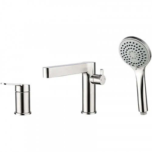 Смеситель на борт ванны Gappo G99-30 G1199-30 Сатин нержавеющая сталь