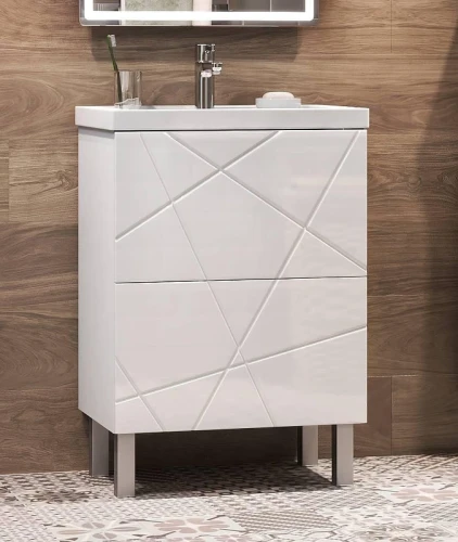 Тумба под раковину Vigo Geometry 60 tn.GEO.COM.60.2Y цвет Белый